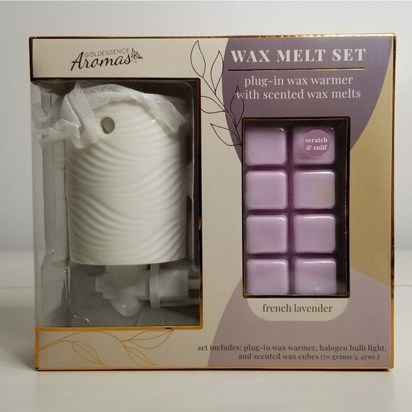GOLDESSENCE Aromas Lavender Scent Plugin‎ Wax Melt Set - Picture 2 of 7